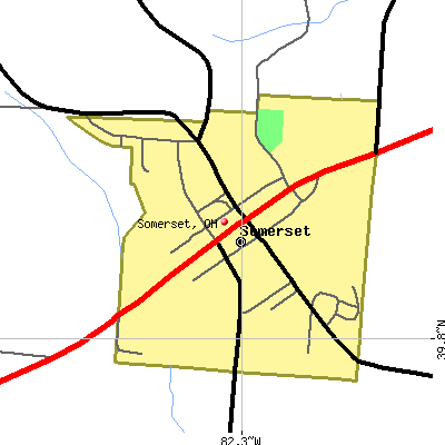 Somerset map