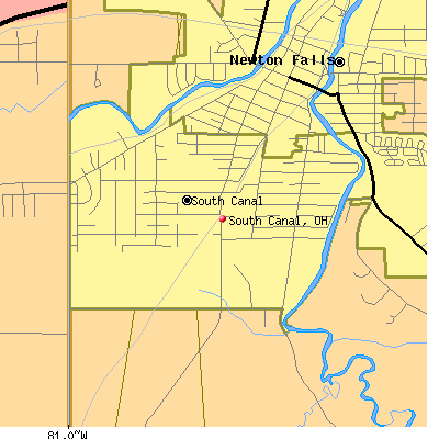 South Canal map