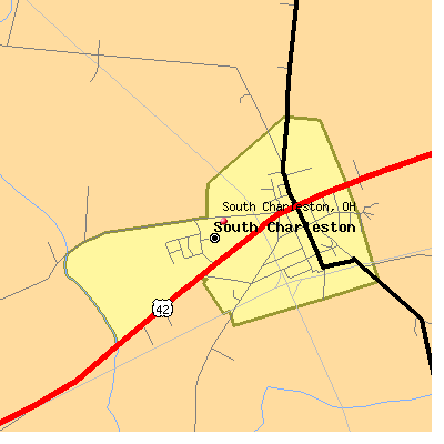 South Charleston map