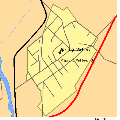 Spring Valley map