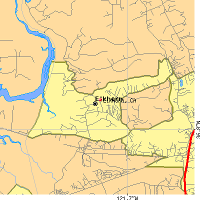 Elkhorn map