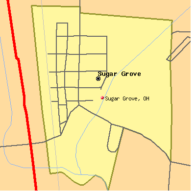 Sugar Grove map