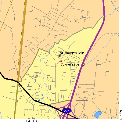 Summerside map