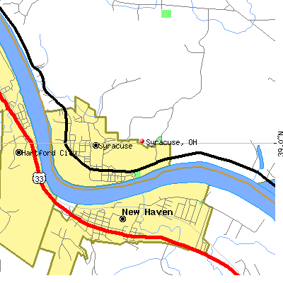 Syracuse map
