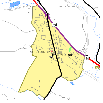 The Plains map