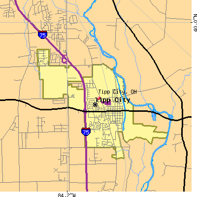 Tipp City map