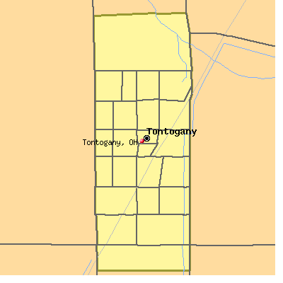 Tontogany map