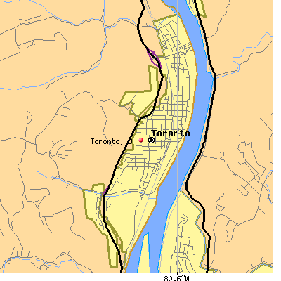 Toronto map
