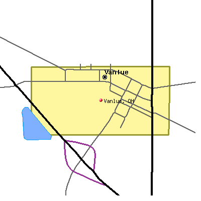 Vanlue map