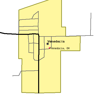 Venedocia map