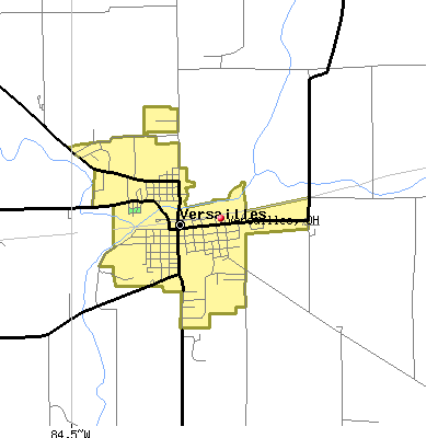 Versailles map