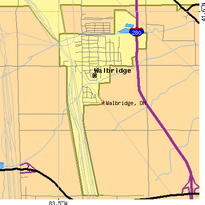 Walbridge map