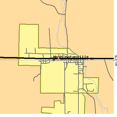 Washingtonville map
