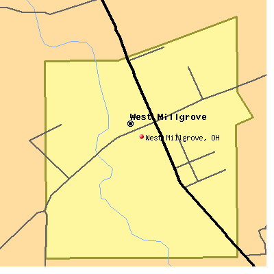 West Millgrove map