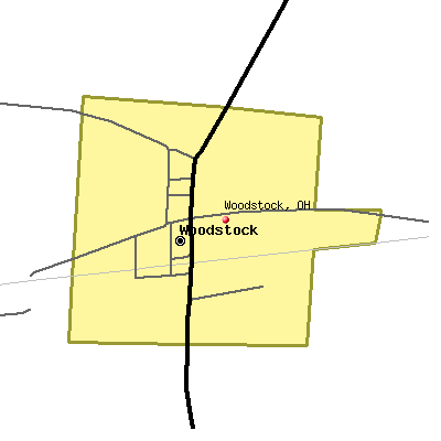 Woodstock map