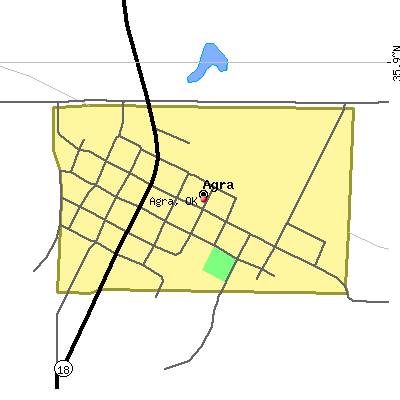 Agra map