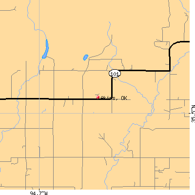 Akins map