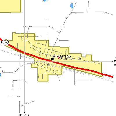 Alderson map