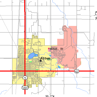 Altus map