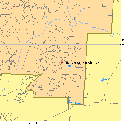 Fairbanks Ranch map