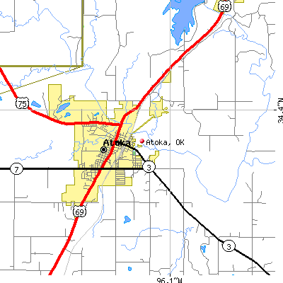 Atoka map