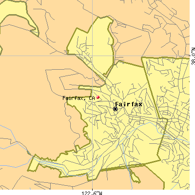 Fairfax map