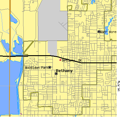 Bethany map