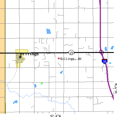 Billings map