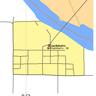 Blackburn map
