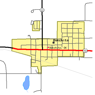 Bokchito map