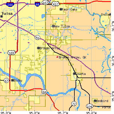 Broken Arrow map