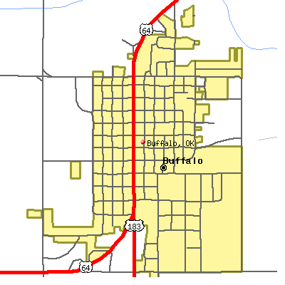 Buffalo map