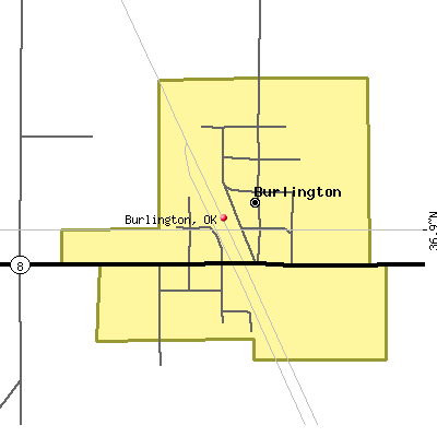Burlington map