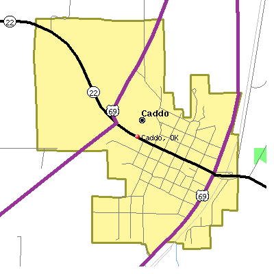 Caddo map
