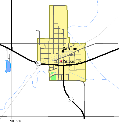 Canton map