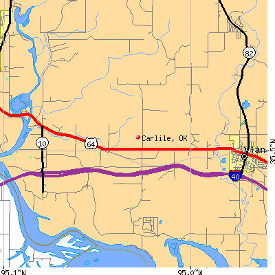 Carlile map