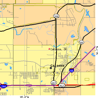 Catoosa map