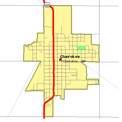 Cherokee map