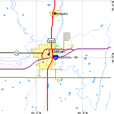 Clinton map