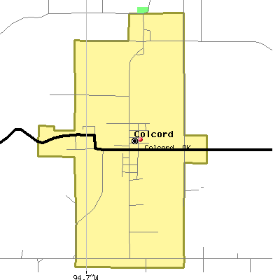 Colcord map