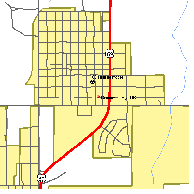 Commerce map
