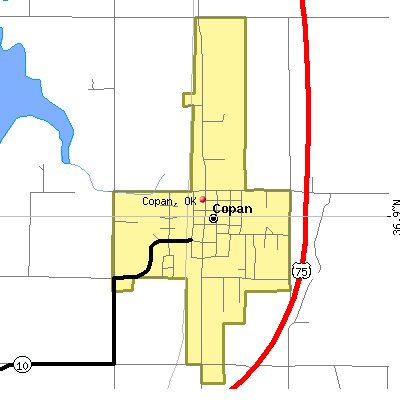 Copan map