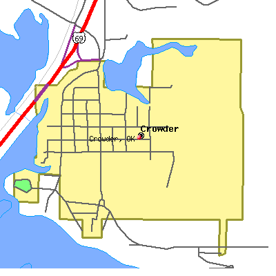 Crowder map