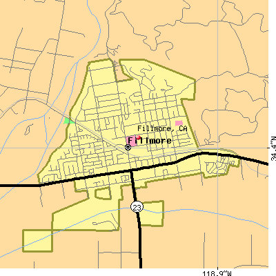 Fillmore map