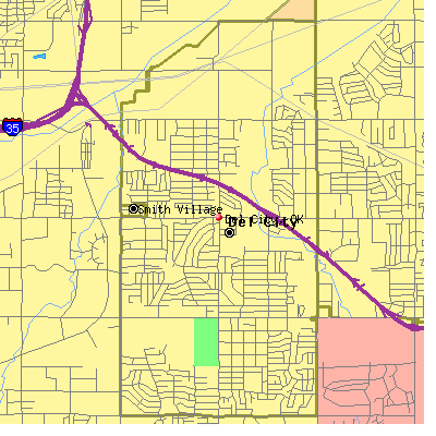 Del City map