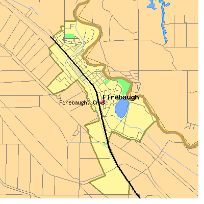 Firebaugh map