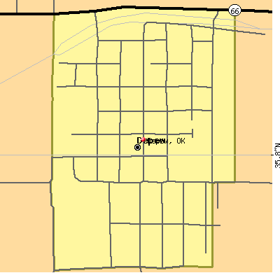 Depew map