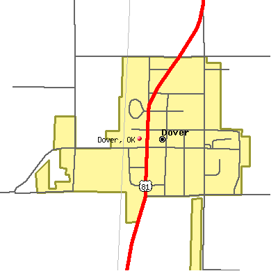 Dover map