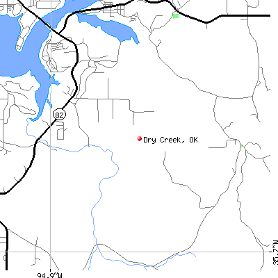 Dry Creek map