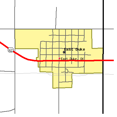 East Duke map